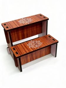 miniature 2 step golu stand